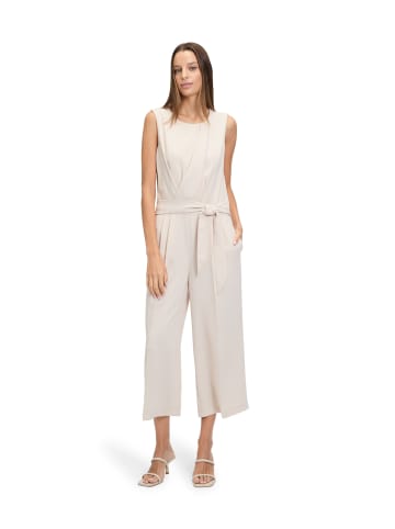 BETTY & CO Jumpsuit ohne Arm in Creme