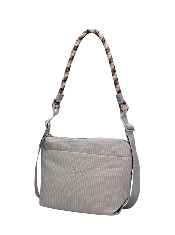 GianMarco Venturi Schultertasche in DARK GREY