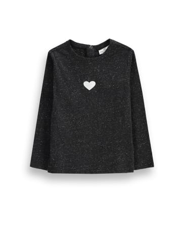 Coccodrillo Langarmshirt in schwarz