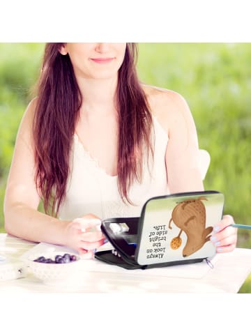 Mr. & Mrs. Panda Menschrmäppchen Hund Keks Design mit Spruch in Weiß