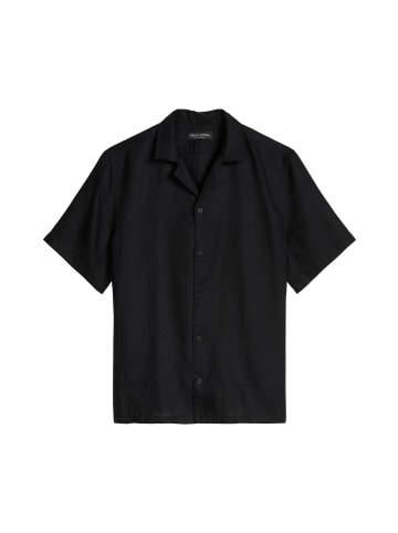 Marc O'Polo Kurzarm-Hemd regular in Schwarz