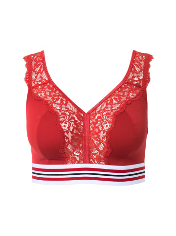 Ulla Popken BH ohne Bügel in salsa