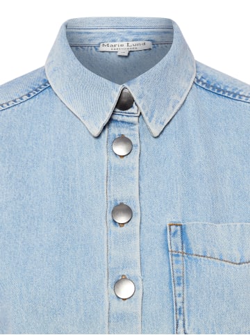 Marie Lund Jeansbluse Birgit in bleached - 0003