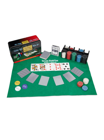 relaxdays Pokerset in Bunt