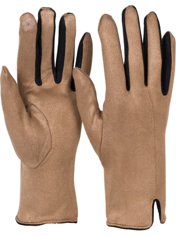 styleBREAKER Touchscreen Handschuhe in Taupe