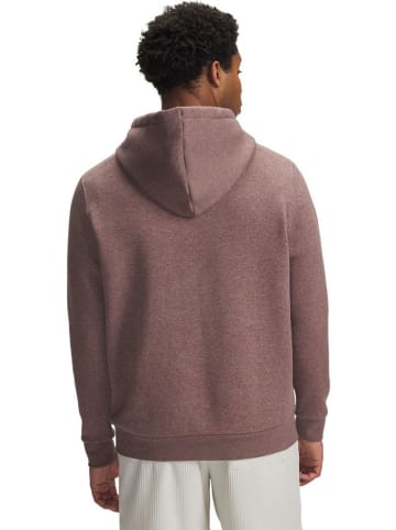 Under Armour Hoodie "Icon Fleece Hoodie" in Braun