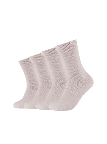 Skechers Socken 4er Pack warm & cozy in almost mauve mouliné