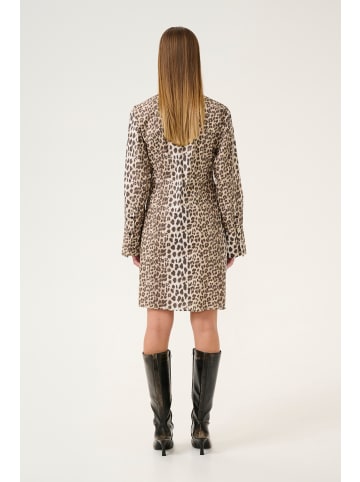 Karen By Simonsen Kleid KBUlrike Feminine in Ulrike print - Simply taupe