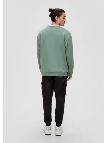 QS Sweatshirt in 72L0_petrol