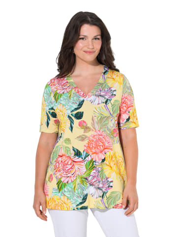 Ulla Popken Shirt in zitronengelb