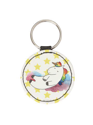 Mr. & Mrs. Panda Anhänger Einhorn Wolke 7 ohne Spruch in Weiß