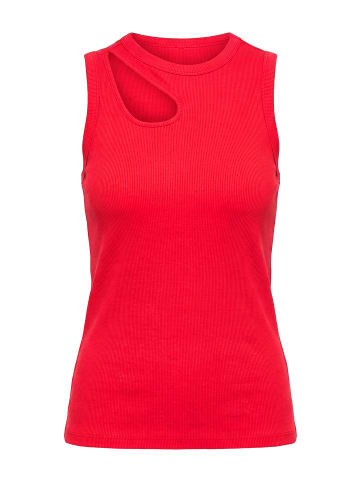 Angel of Style Strick-Top in neon rot