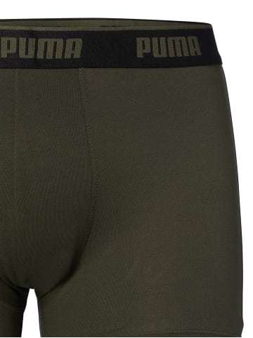 Puma Boxershorts in schwarz oliv - 0003