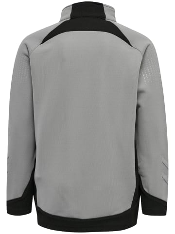 Hummel Halbreißverschluss Sweatshirt Hmllead Kinder in GREY MELANGE