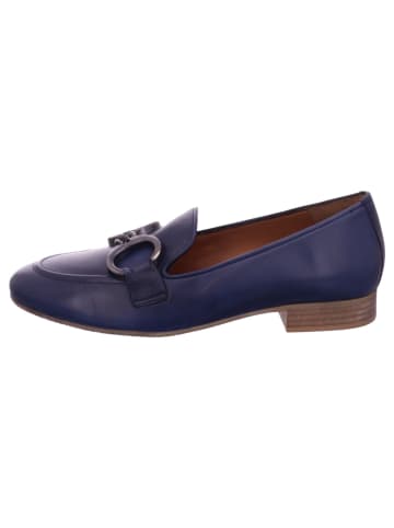 Everybody Damenslipper glatte-oder Ledersohle bis 25 mm  in  Blau