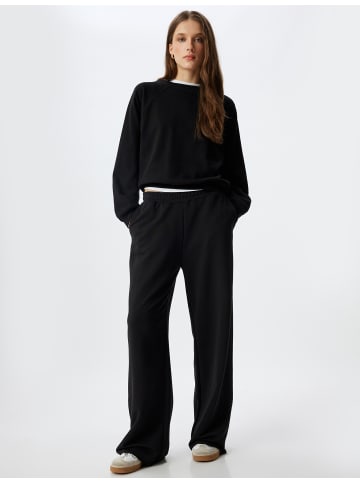 KOTON Sweatshirt in Schwarz