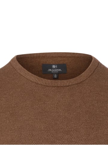 Nils Sundström Strickpullover in braun - 0008