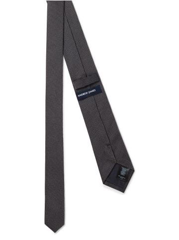 Andrew James Krawatte in anthrazit - 0001