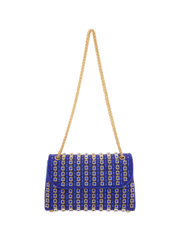 faina Women Flap Bag in Blue
