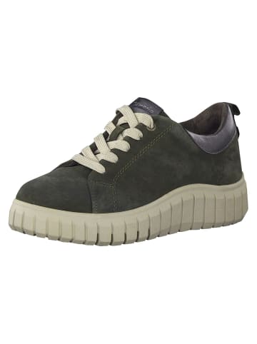 Tamaris COMFORT Sneaker in KHAKI SUEDE