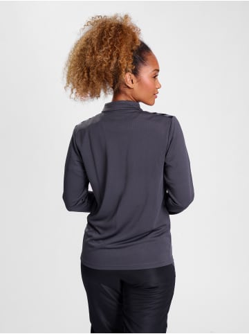 Hummel Halbreißverschluss Jacke Hmlauthentic Damen in ASPHALT