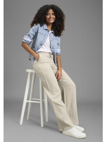 Kangaroos Palazzohose in Steingrau