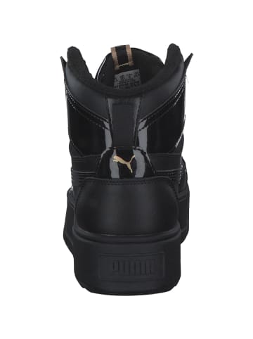 Puma Schnürstiefel in Black/Black