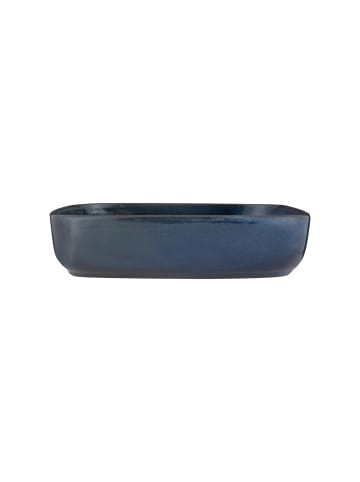 Mason Cash MASON CASH | Auflaufform, rechteck, RUSTIC CHARM, blau, 1 ,2 LL