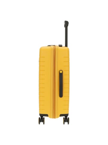 BRIC`s BY Ulisse - 4-Rollen-Trolley 65 cm erw. (grau) in mango