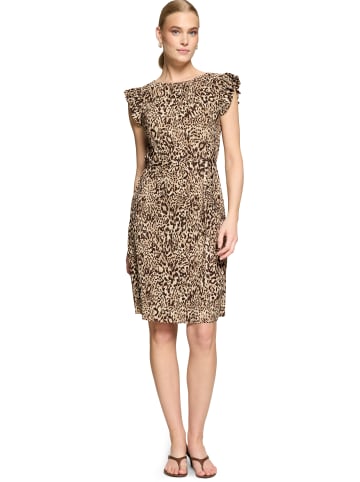 Zero  Minikleid mit Gürtel in Beige/Brown
