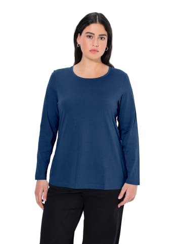 Ulla Popken Shirt in dunkelblau