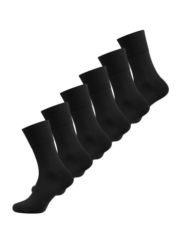 Nur Die  Freizeitsocken Baumwolle Aktiv Sport und Freizeit in Schwarz