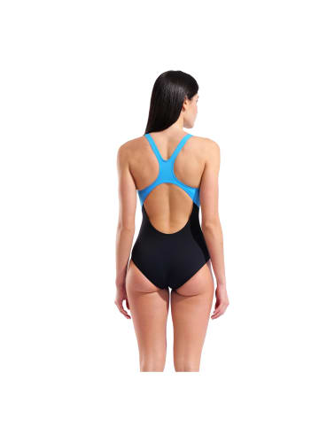 Arena Graphic Swimmsuit Swim Pro Back Blickdicht in Schwarz-Blau