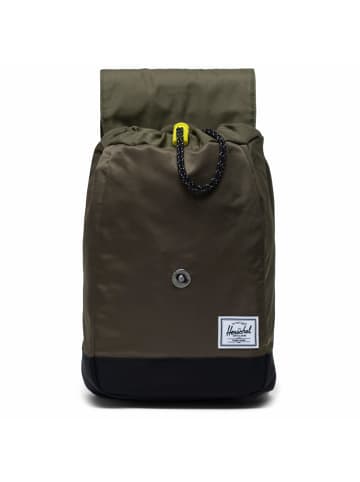 Herschel Retreat - Umhängetasche 31.5 cm (black) in ivy green/light pelican