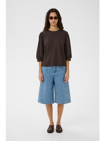 Soaked in Luxury T-shirt SLIeste Gerade Passform in Chocolate Torte