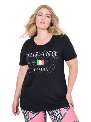 MIAMODA Shirt in schwarz