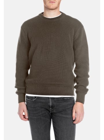 Replay Pullover in dunkelgrün