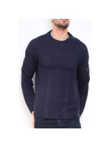 HopenLife Pullover JACOFSKY in Navy blau