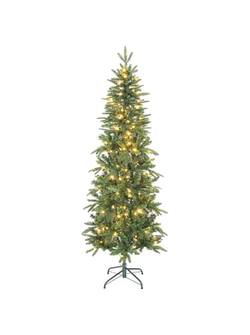 HOMCOM Künstlicher Weihnachtsbaum-60L x 60B x 180H cm-Grün