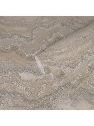 A.S. Création Tapete Mineral Flow in Naturbeige