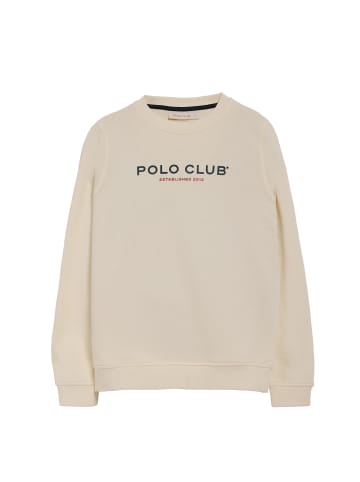 Polo Club Sweatshirt in Ecru