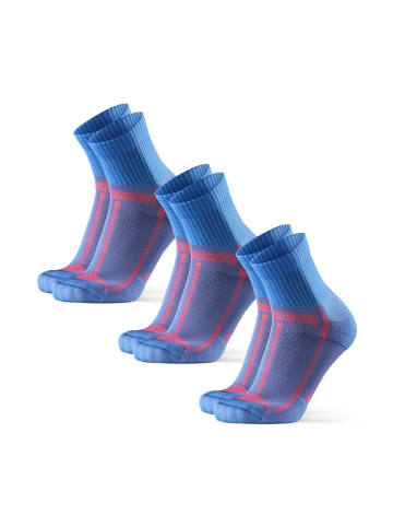 DANISH ENDURANCE Socken Long Distance Quarter in blau