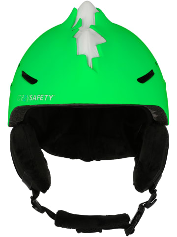 Crazy Safety Skihelm Bone Spike in 3999 Green