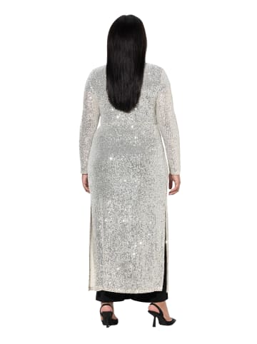 Ulla Popken Longjacke in helles champagner