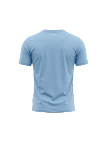 Trussardi Beachwear Hellblau Hell Blau Baumwolle Herren T-Shirt