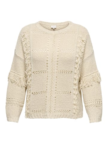 ONLY Carmakoma Strickpullover in Birch