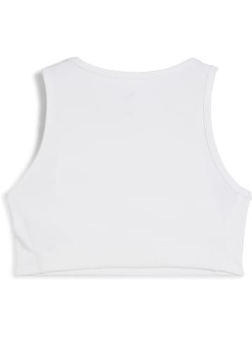 Puma Sportshirt "G Y CROSS THE LINE CROP 3.0" in Weiß