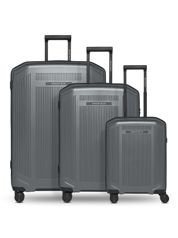 Smartbox Edition 02 4 Rollen Kofferset 3-teilig in gunmetal metallic
