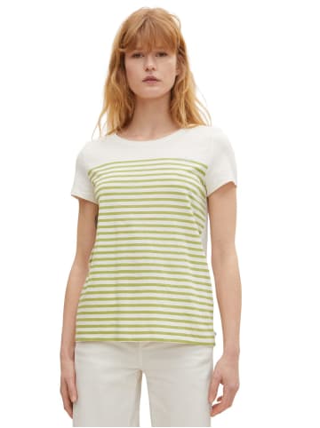 TOM TAILOR Denim T-Shirt RELAXED STRIPED in Mehrfarbig