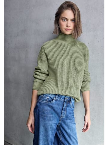 Street One Pullover in slate green